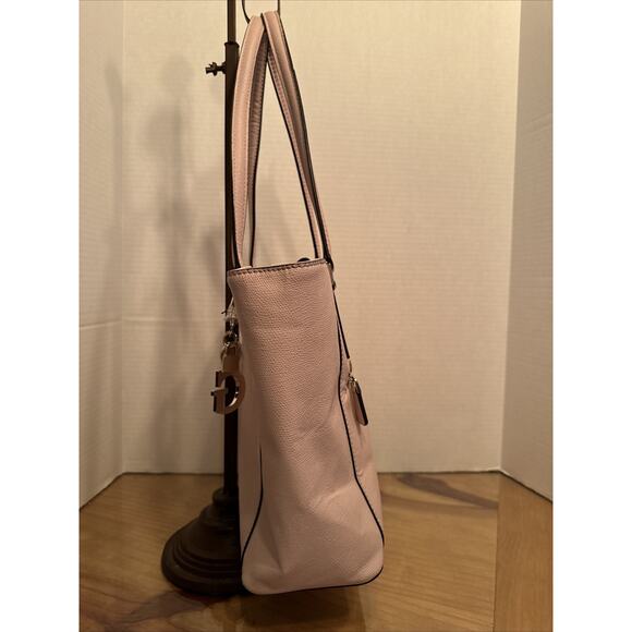 Guess Faux Pebbled Leather Purse Pink - Picture 5 of 14